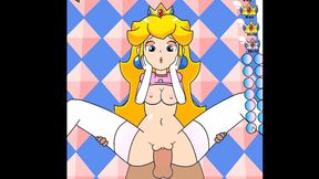 Princess Peach Seduces With Anal Sex, Blowjob & Nude Scenes From Game Flash Cartoon