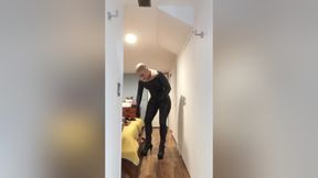 Yuki The Rubber Doll (trans Crossdress Catsuit Encasement Mask Female Mask Fetish Cock Reveal)