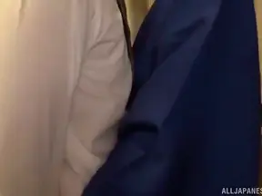 Sizzling Kimono Sex with Adorable Japanese Girl Gets Super Hot