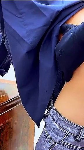 Hot Sex with a Veiled Nurse in the Clinic