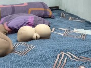 Desi boy just watched porn and pounding his ass like a slut