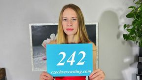 Ukrainian model tries her luck at Czech casting