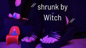Shrunk by Witch Feet