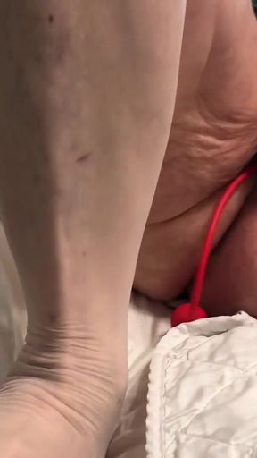 Must-share moment from &quot;Sissy in lingerie jacks off with buttplug and stim my twitching cock for hand free orgasm&quot;