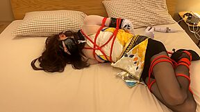 Chinese Bondage On Bed