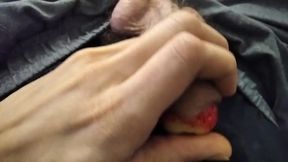 Huge Fat Cock Ruin Fucks Strawberry Gushing Massive Cum Load