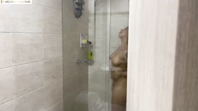 Step mom rides my thick cock while her big ass flexes raw cum slurps