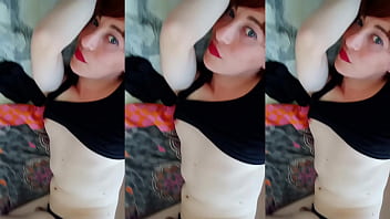 Trans cutie jerk off