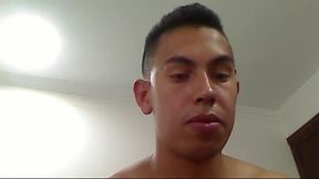 Jacob Cums in Hand