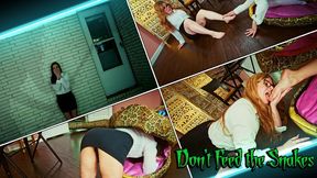King Kaa Presents: Don't Feed the Snakes - Jacquelyn Velvets and Kobe Lee Snake Vore and Foot Worship 1080 mp4