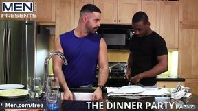 Men.com - River Wilson and Teddy Torres - The Dinner Party