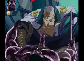 Meet and Fuck Gay - Vergo X Smoke - One Piece Hentai P72