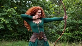 merida brave - redheaded princess wrecked & filled (ai)