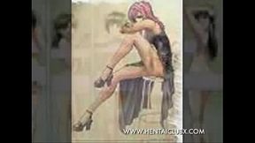 Naughty Anime Bitch Goes Nude for Seductive Hentai Fun