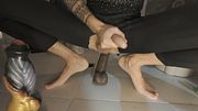 big dick drips into waiting ass in solitude