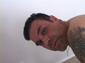 Sexy blonde slut gives a blowjob after she sticks her tongue in Cuban guys' ass