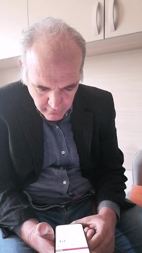 Striptease, Piss and a Long Handjob