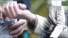 a bench encounter turns into a public piss humiliation