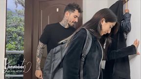 Lost in Colombia, she fucks a stranger Lunita Galactica