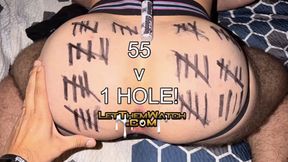 LetThemWatch - 55 loads inside 1 Bottom ! Gay Gang Bang Hardcore Anal Gay sex Cum Dump