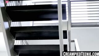 CreampiedTeenie.com - My wand's happiness for Lily Larimar's cum filled cunt