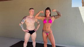 Pegging Punishment for Creampie in Sex Fight- Bax and Taperedphysique