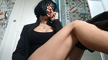 nose fetish and camel toe with Chantal Channel