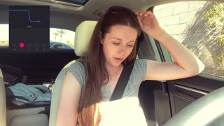 Cumming *embarassingly* hard in a Starbucks Drive Thru (LUSH CONTROL PART 2)
