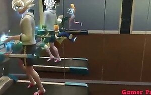 Anime cosplay porn cap 5 hace una gran orgias en el gimnasio mientras les hace de dj termiman todo