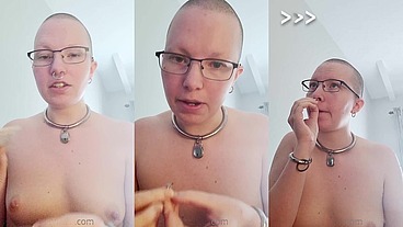 Join me as I attempt to stretch my septum piercing up to 6g(4mm) so I can put an even thicker ring in it.
