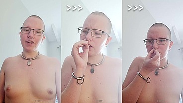 Join me as I attempt to stretch my septum piercing up to 6g(4mm) so I can put an even thicker ring in it.