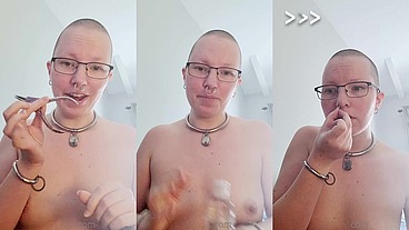 Join me as I attempt to stretch my septum piercing up to 6g(4mm) so I can put an even thicker ring in it.