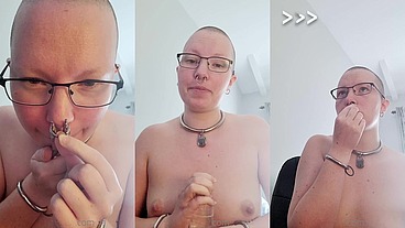 Join me as I attempt to stretch my septum piercing up to 6g(4mm) so I can put an even thicker ring in it.