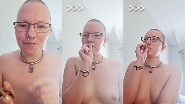 Join me as I attempt to stretch my septum piercing up to 6g(4mm) so I can put an even thicker ring in it.