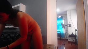 ts angelique - funny nude jokes and some troubles with a broken cam