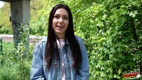 GERMAN SCOUT - Fit Slim Teen Viks Angel Pick Up for Hard Casting Fuck in Germany