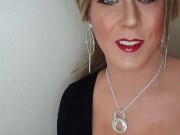 Sexy crossdresser tells story about a wild night!