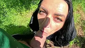 Housewife gives kinky talk and welcomes a wopping big cum all over her