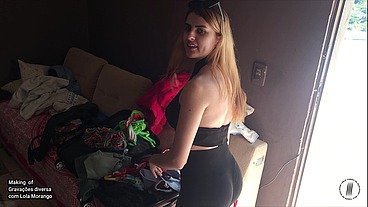 LOLA MORANGO toda delícia nos bastidores pra vocês!