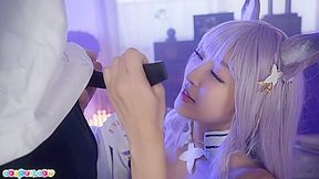 Little Emiri Momota Sucks Dick