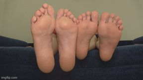 Amazon woman with big foot