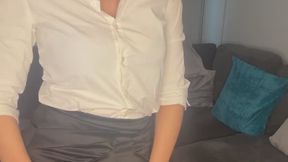 Secretary Striptease