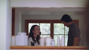 Jealous Boyfriend easily Seduced with Tight Cunt MFF