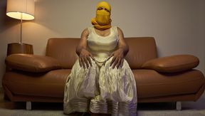 satin silk sharara cross dresser big tits and big ass