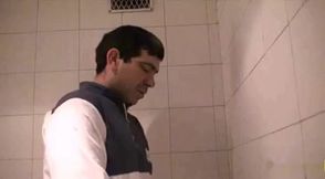 Bareback Daddy in the Gas Station WC