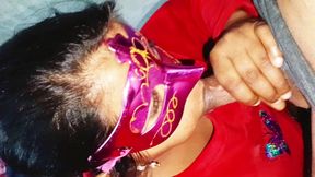 The Best Blowjob in the World My Horny Neha Bhabhi Gives Me Camera Close up Playing with the Tongue for Cumshot in Mouth All Cum
