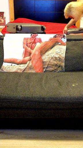 Latest Live Sex Show, Gigi and Dave, Shemale and Man Couple, Webcam 19-09-25 P1