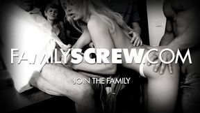Family Screw featuring bedmate's blowjob movie