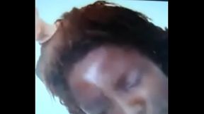 Pissing on a black bitch 3 some