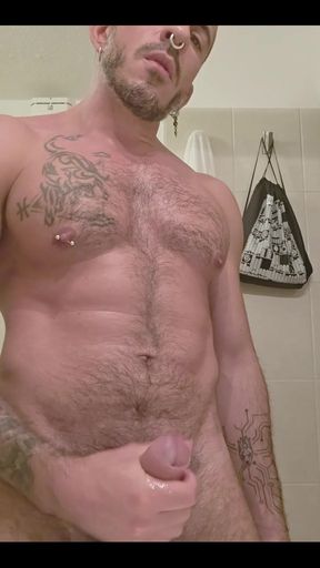 In the Hotel Bathroom